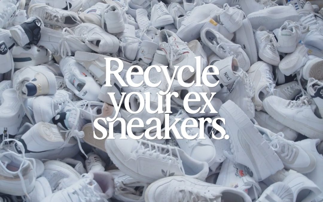 Recycle your ex sneakers – Courir